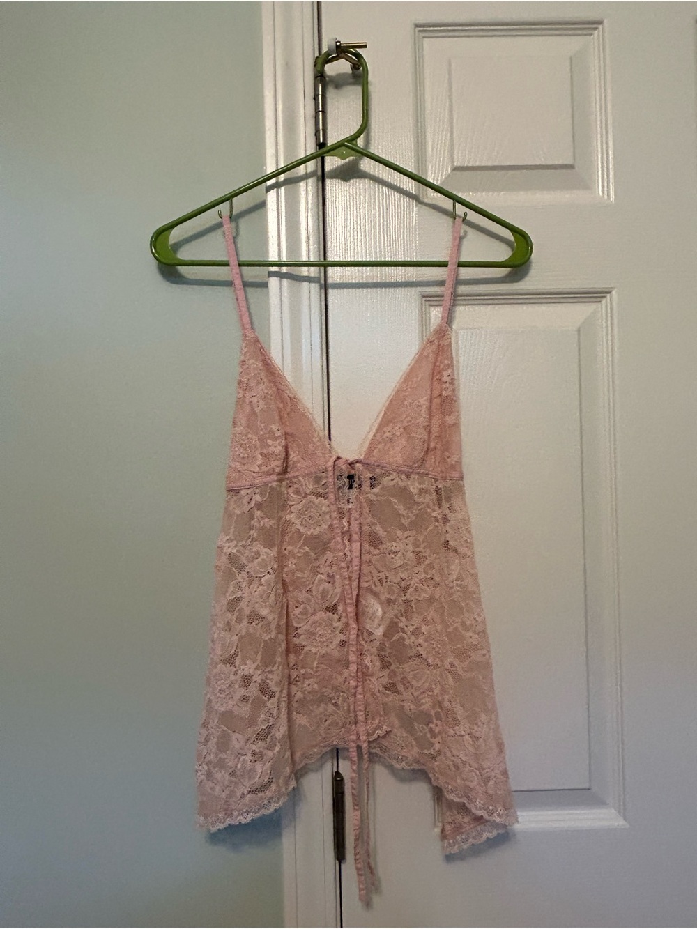 Urban Outfitters Delicate Pink Lace Camisole